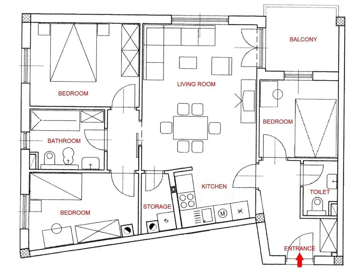 PUY Apartment Dea - Three Bedroom Apartment קרואטיה